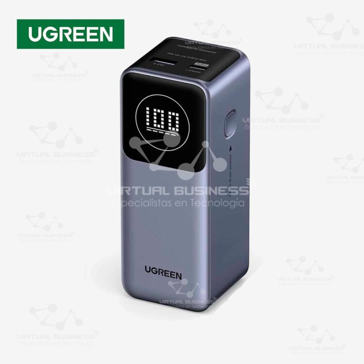 POWER BANK UGREEN 12000MAH 100W CARGA RÁPIDA PB724