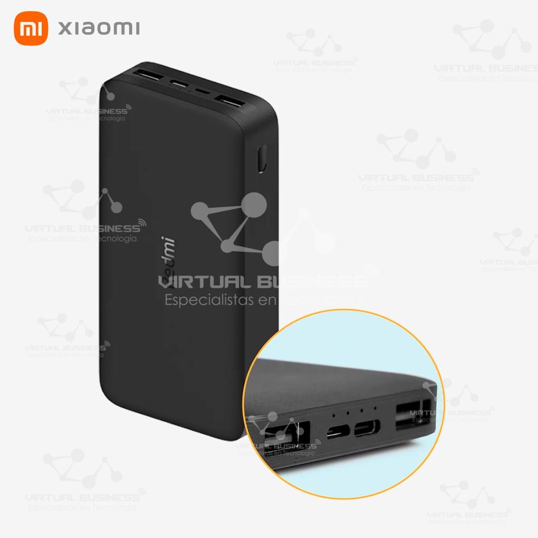 POWER BANK XIAOMI 20000 MAH 18W - Imagen 2