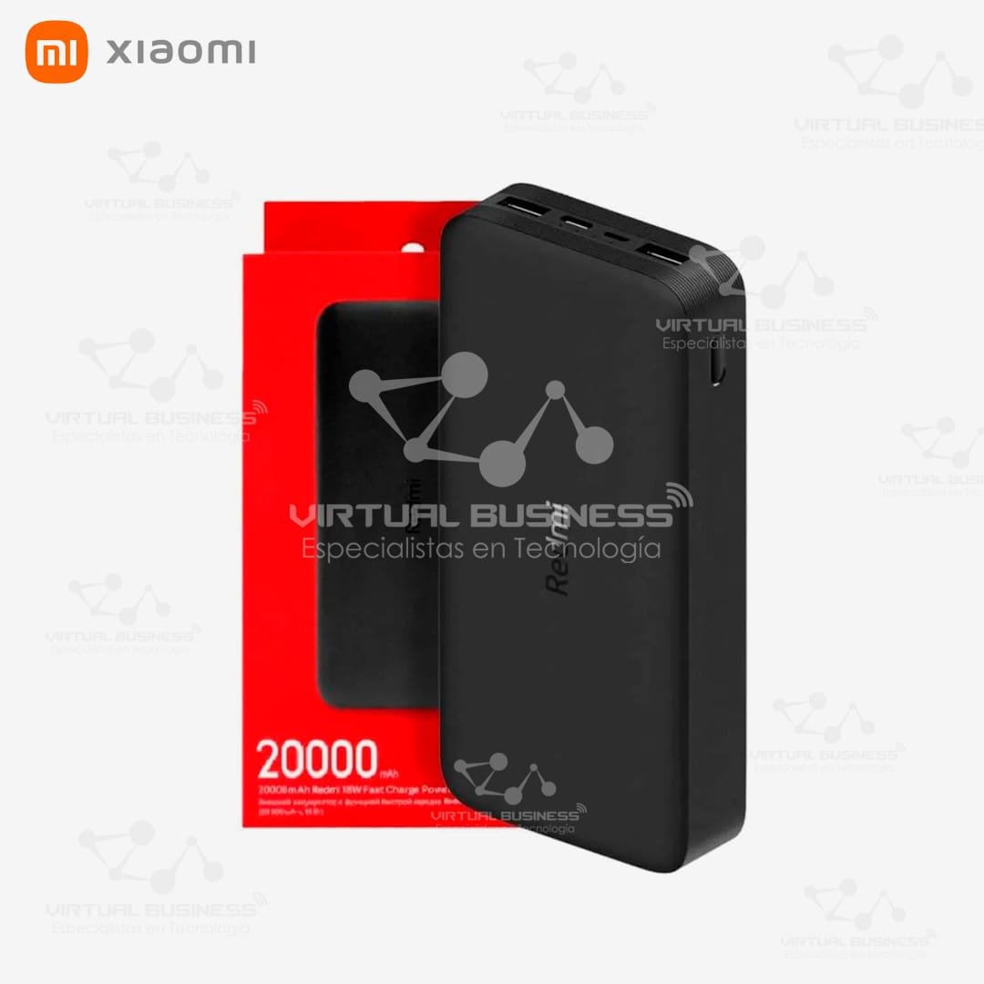 POWER BANK XIAOMI 20000 MAH 18W