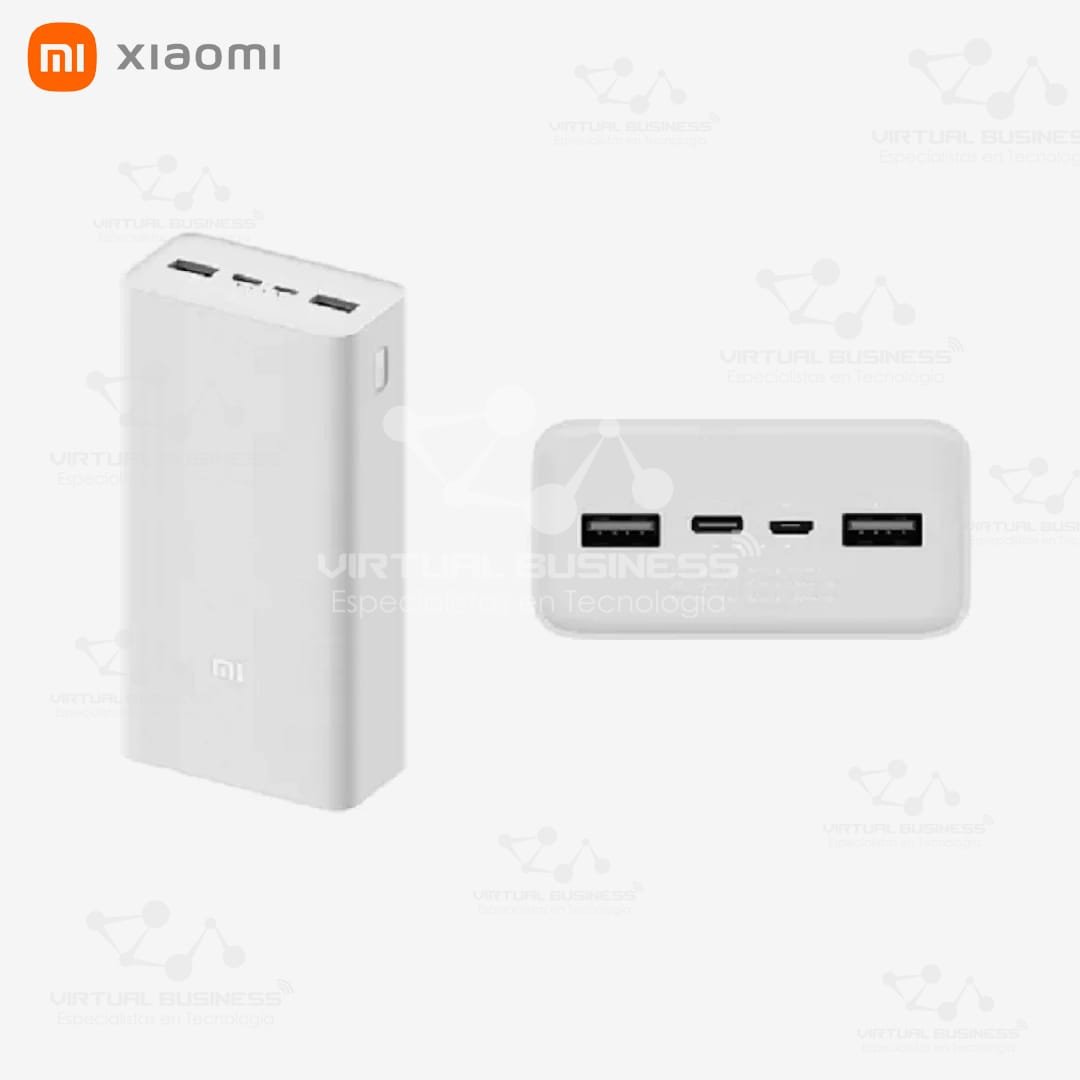 POWER BANK XIAOMI 30000 MAH 18W - Imagen 2