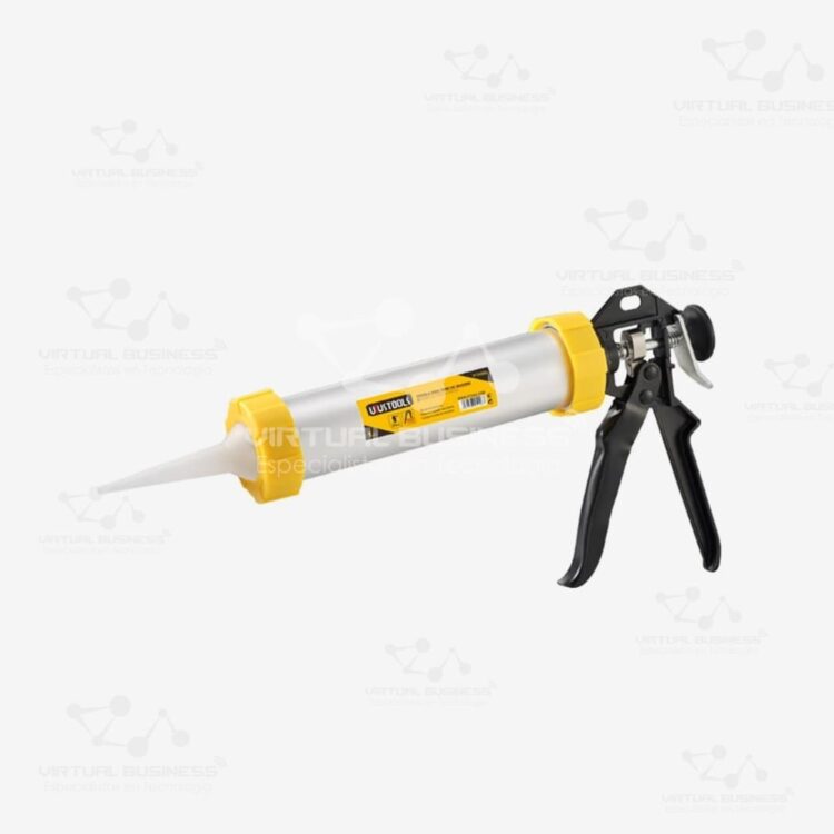 PISTOLA PARA TUBO DE SILICONA 9"