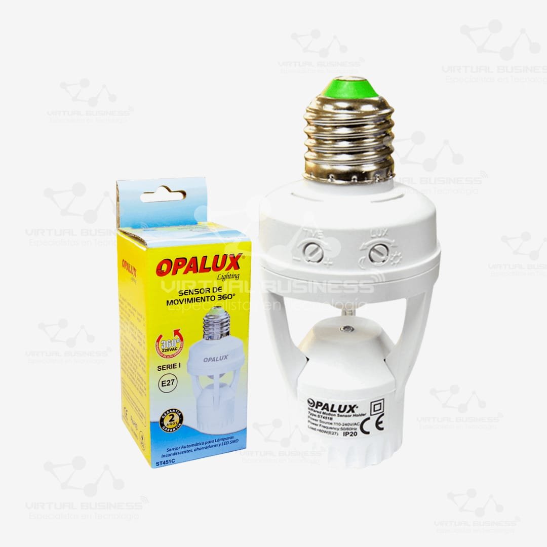 SENSOR DE MOVIMIENTO 360° AHORRADOR OPALUX ST-451C - Imagen 2