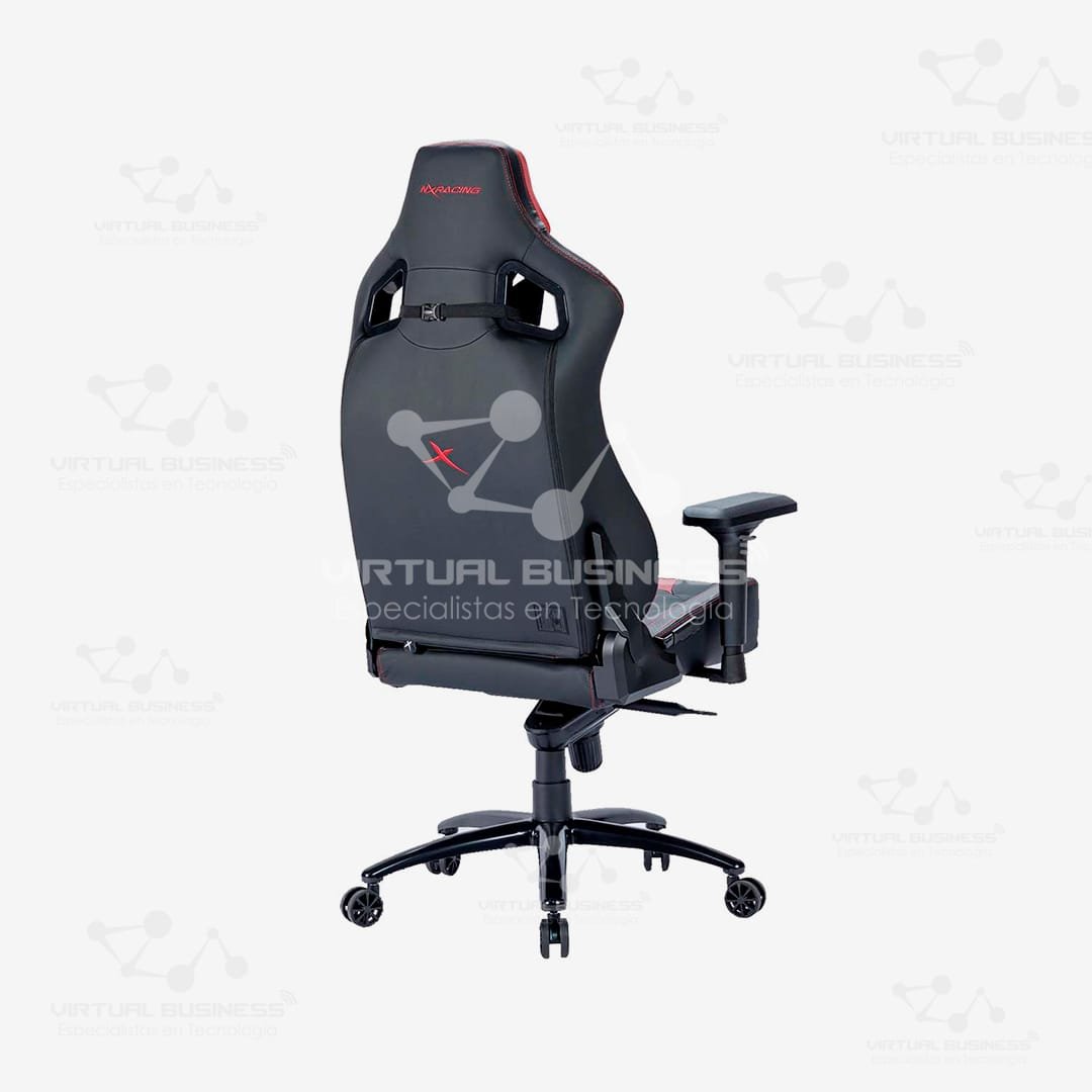 SILLA GAMER NXRACING GT BLACK CORSA - Imagen 3
