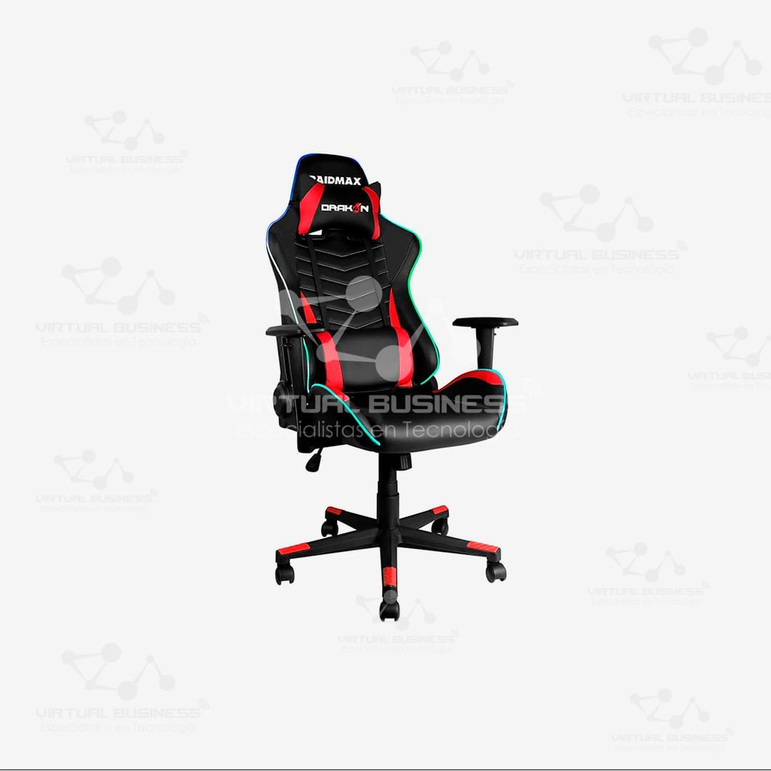 SILLA GAMER RAIDMAX DRAKON DK922RD ROJO - Imagen 6