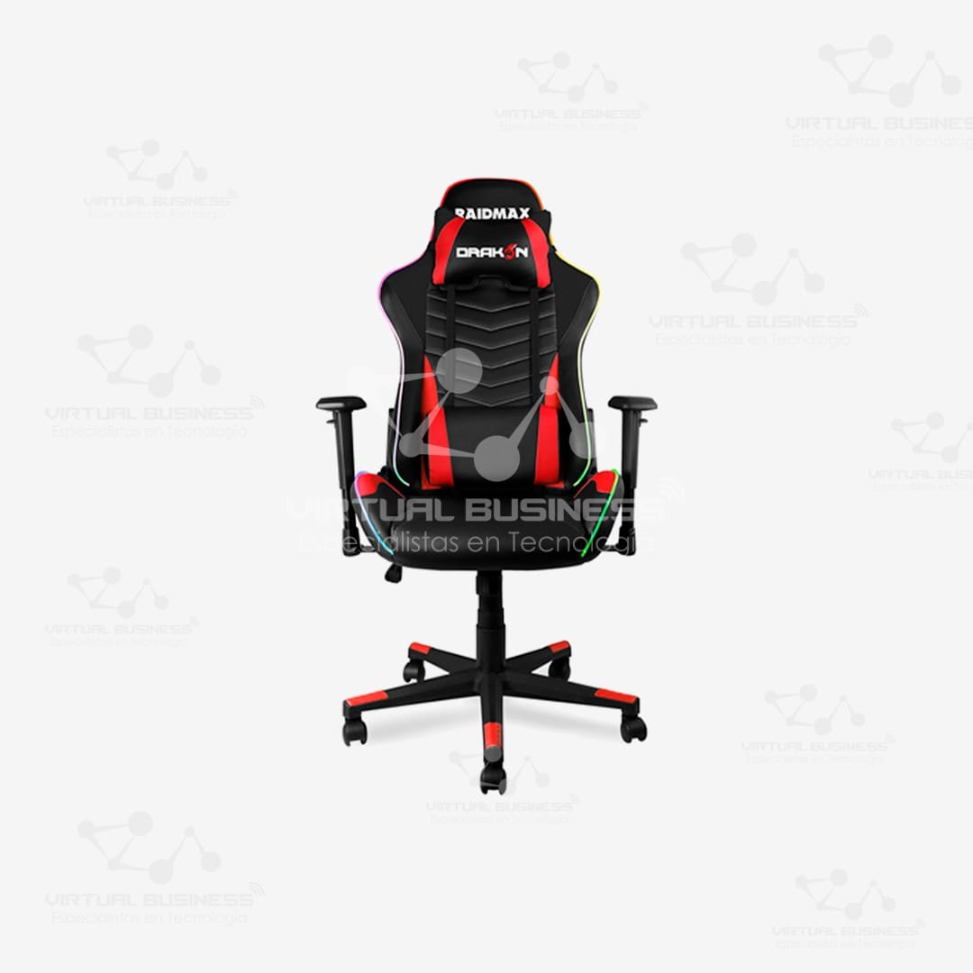 SILLA GAMER RAIDMAX DRAKON DK922RD ROJO