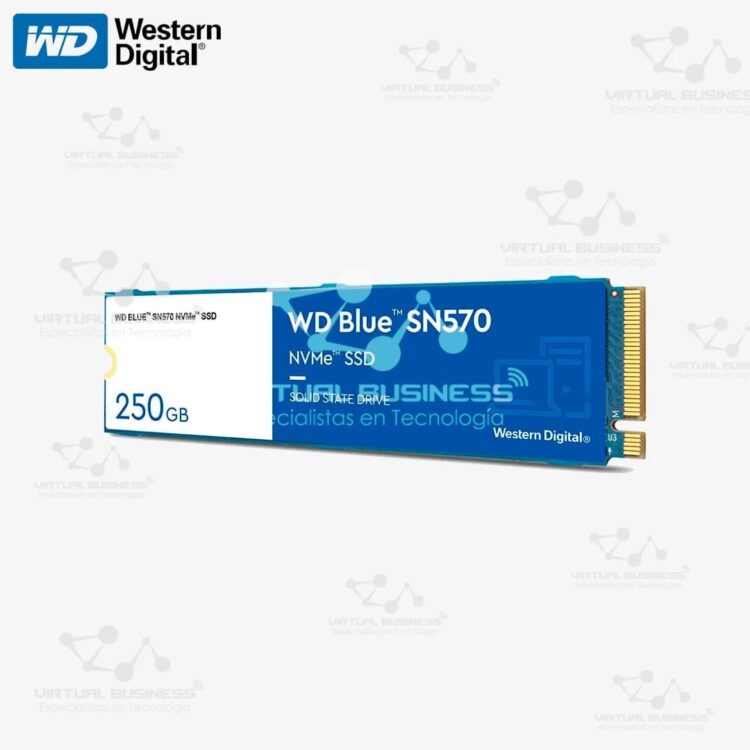 SSD WESTERN DIGITAL BLUE SN570 250GB M.2