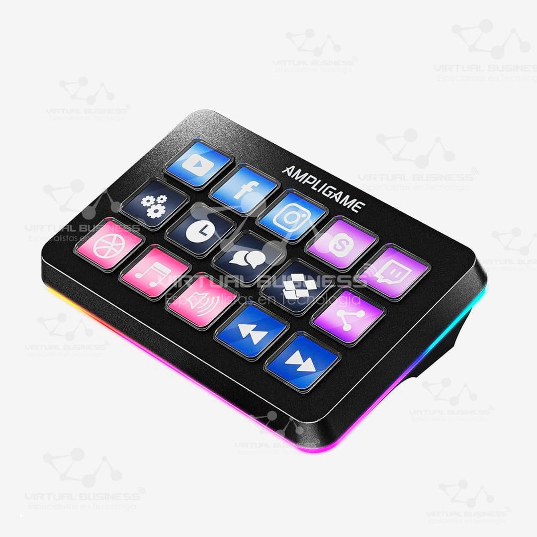 STREAM DECK FIFINE D6 15 KEYS BLACK - Imagen 2