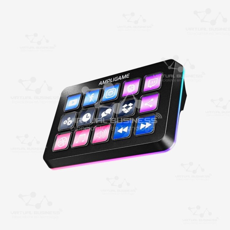 STREAM DECK FIFINE D6 15 KEYS BLACK