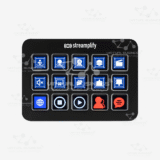 STREAM DECK STREAMPLIFY LCD 15 KEYS W/HUB BLACK