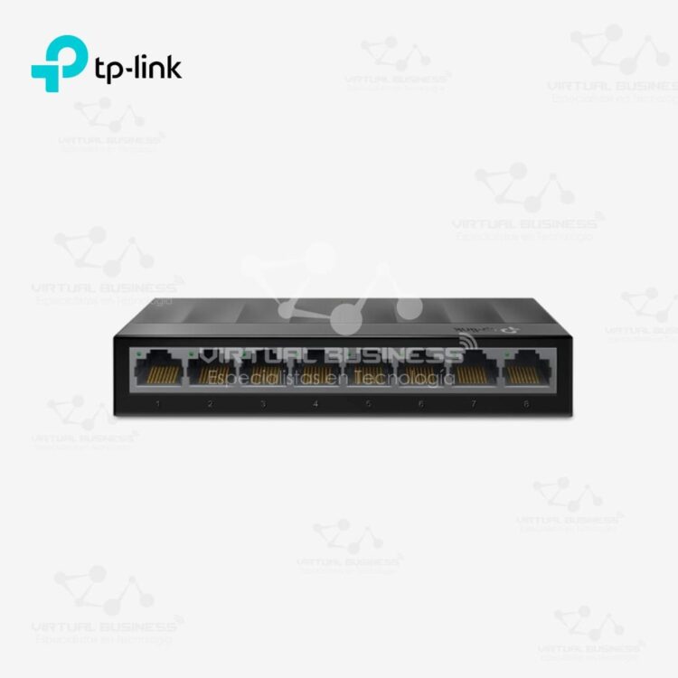 SWITCH DE 8 PUERTOS TP LINK LS1008G 10/100/1000 MBPS DE ESCRITORIO