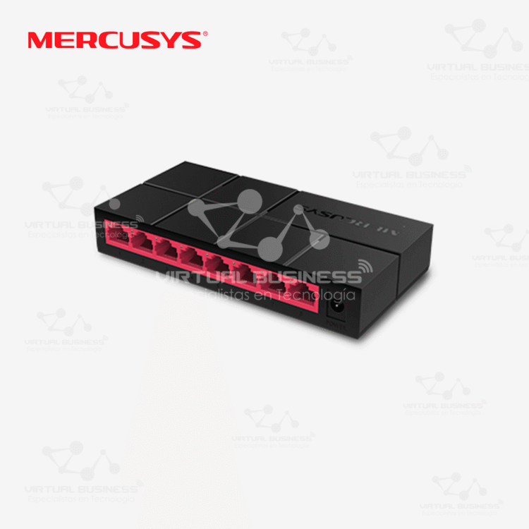 SWITCH DE ESCRITORIO MERCUSYS MS108G 8 PUERTOS 10/100/1000 Mbps
