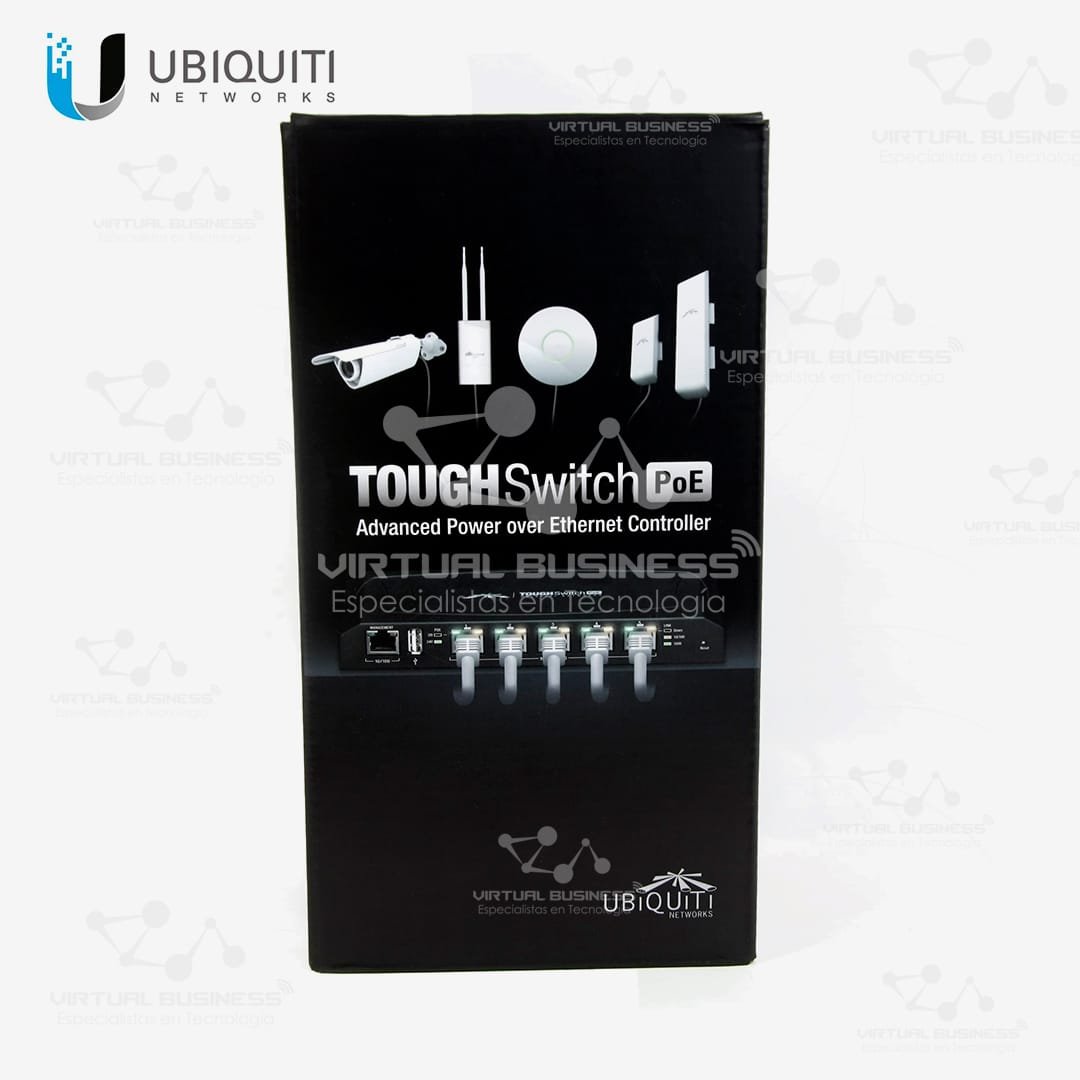 SWITCH UBIQUITI TOUGHSWITCH POE (TS-5-POE) - Imagen 2