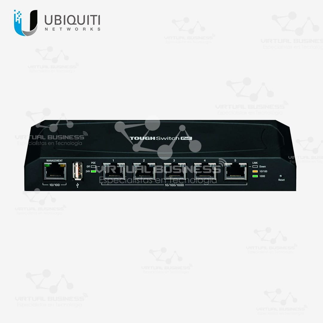 SWITCH UBIQUITI TOUGHSWITCH POE (TS-5-POE)