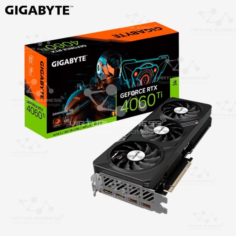 TARJETA GRÁFICA GIGABYTE GEFORCE RTX 4060TI EAGLE OC 8G