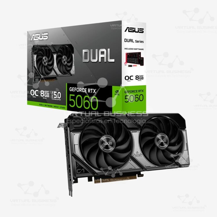 TARJETA GRAFÍCA ASUS GEFORCE DUAL OC RTX 5060 8GB