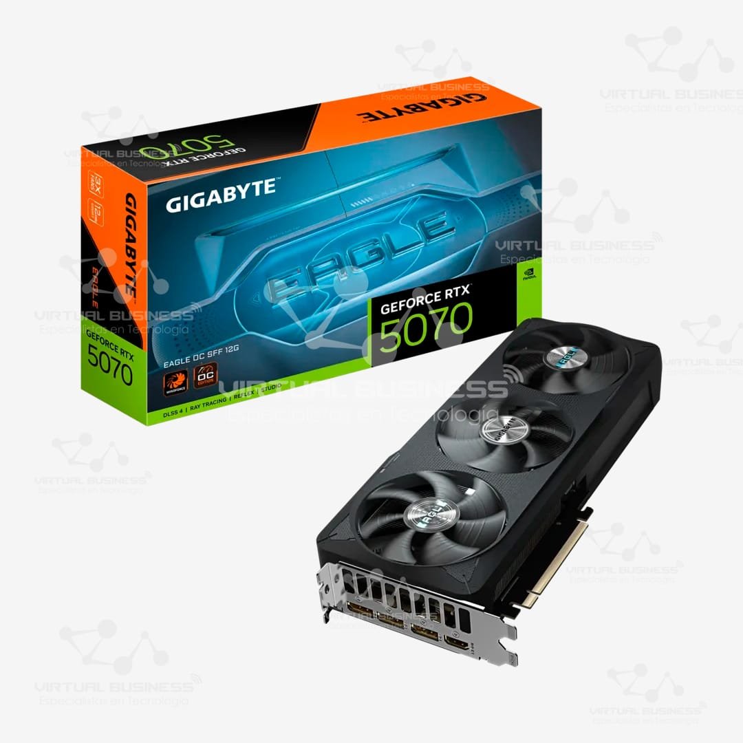 TARJETA GRÁFICA GIGABYTE GEFORCE RTX 5070 EAGLE OC D7 12GB
