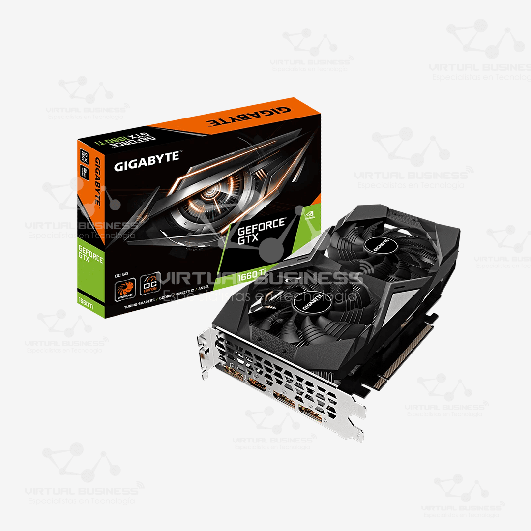 TARJETA GRAFÍCA GIGABYTE GeForce GTX 1660Ti OC 6G