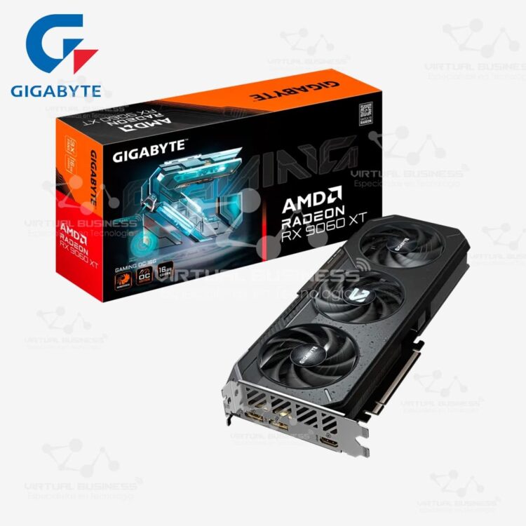 TARJETA GRÁFICA GIGABYTE RADEON RX 9060XT OC 16GB