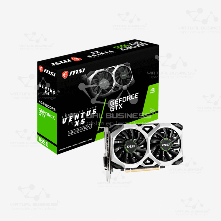 TARJETA GRAFÍCA MSI VENTUS XS GEFORCE GTX 1650 4GB