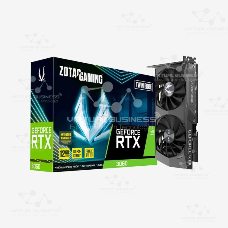 TARJETA GRÁFICA NVIDIA ZOTAC GAMING GeForce RTX 3060 Twin Edge OC 12GB