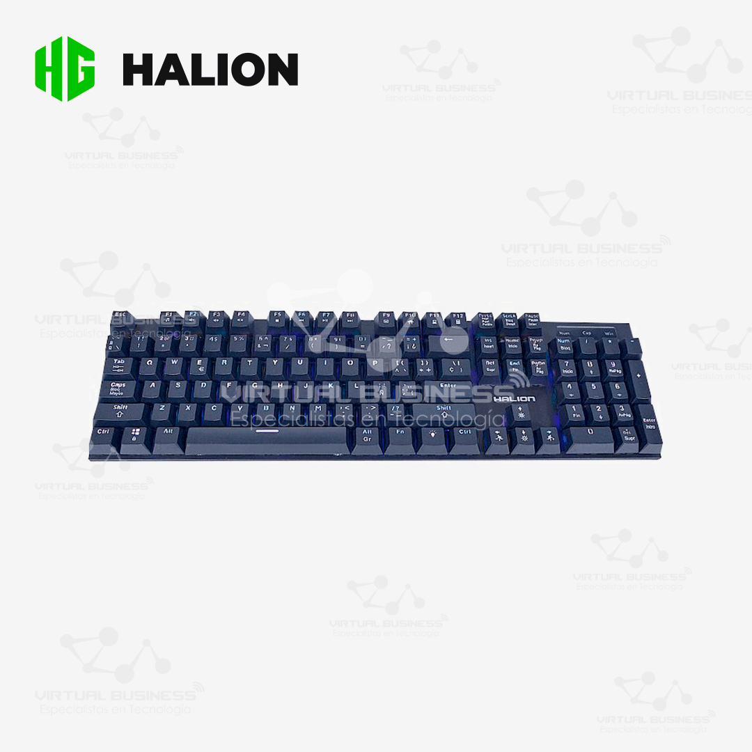 TECLADO GAMER HALION ENIGMA HA-KG912 MECÁNICO
