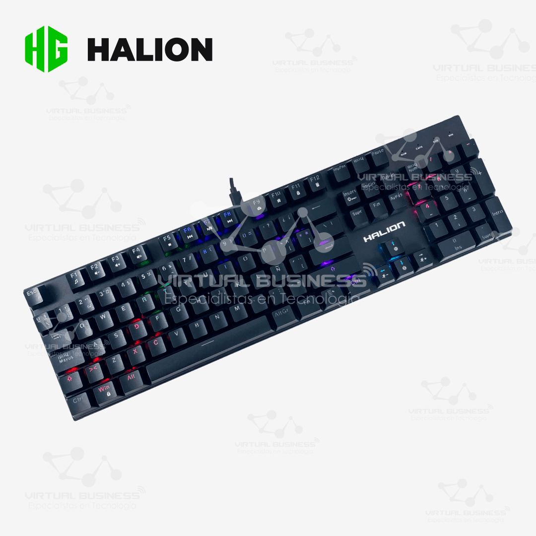 TECLADO GAMER HALION STELLAR HA-KG916 MECÁNICO - Imagen 2