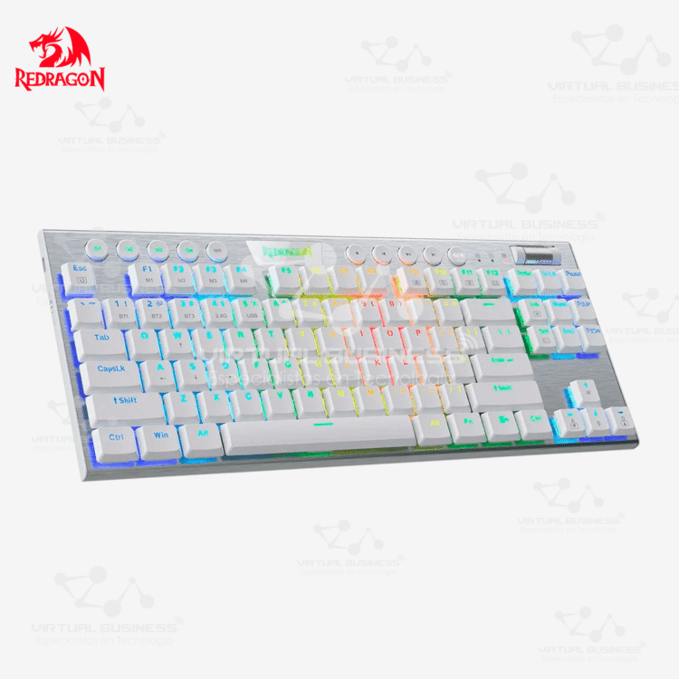 TECLADO MECÁNICO HORUS K621W-RGB-SP TKL