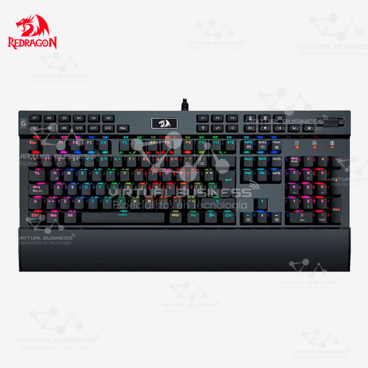 TECLADO MECÁNICO REDRAGON YAMA BLACK K550