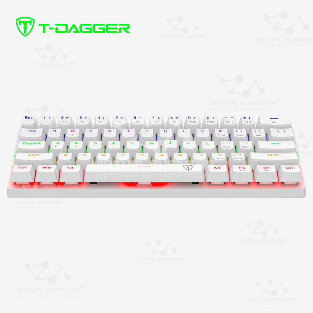 TECLADO MECÁNICO T-DAGGER ARENA TGK321W-BR - Imagen 3