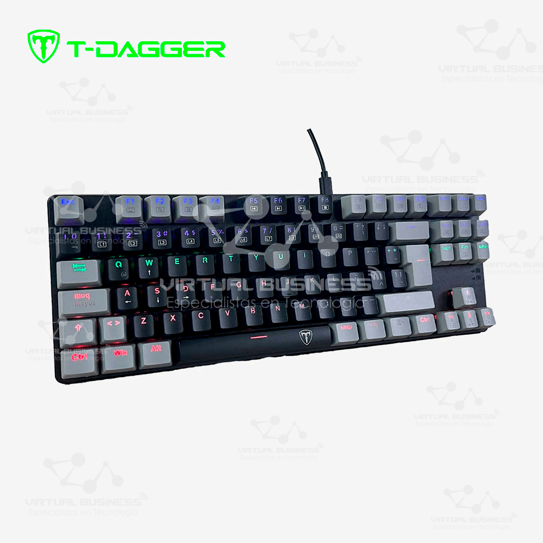 TECLADO MECÁNICO T-DAGGER BORA TGK313-RD-SP - Imagen 2