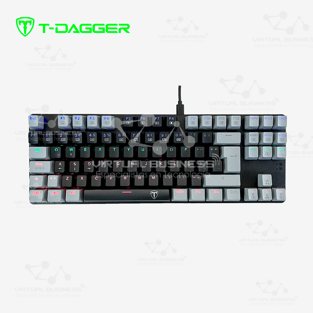 TECLADO MECÁNICO T-DAGGER BORA TGK313-RD-SP