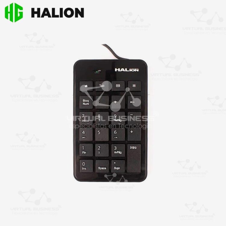 TECLADO NUMÉRICO HALION K-119