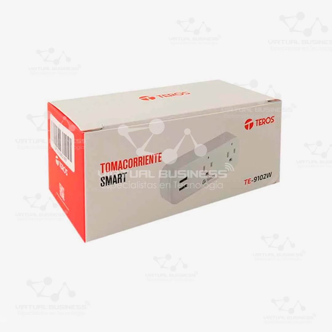 TOMACORRIENTE SMART TEROS TE-9102W DOBLE WHITE - Imagen 3
