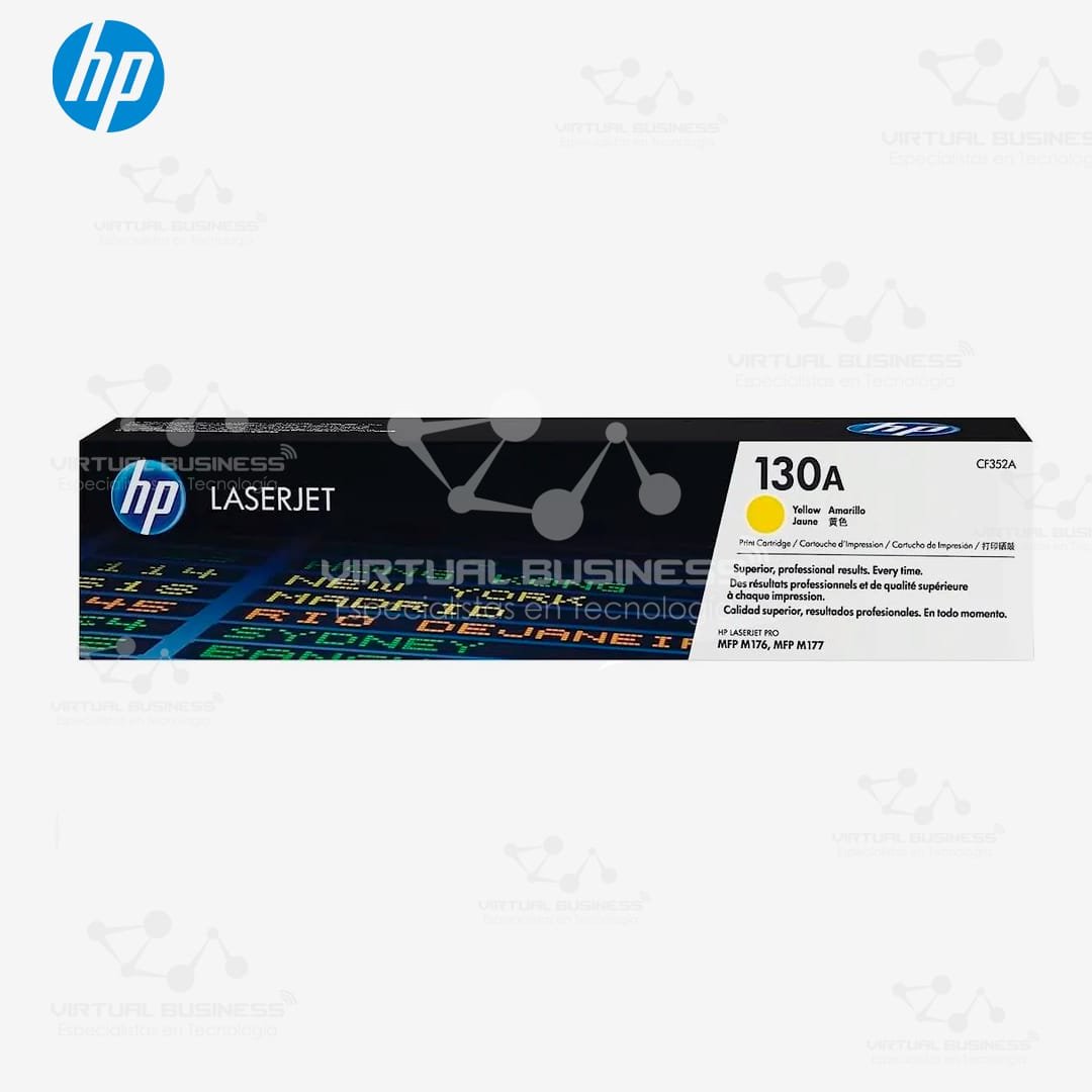 TÓNER HP 130A AMARILLO LASER JET CF352A
