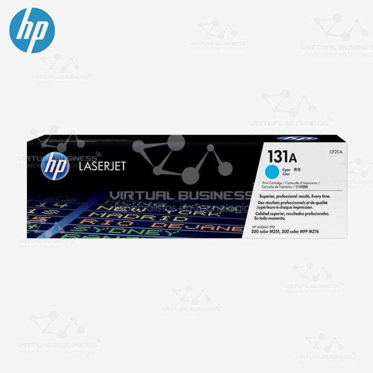 TÓNER HP 131A CYAN LASERJET CF211A
