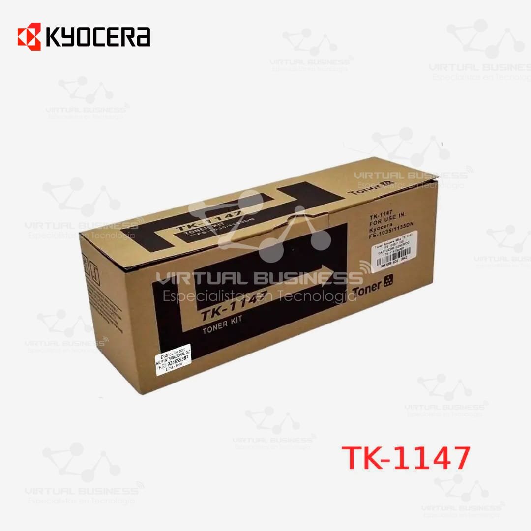 TONER KYOCERA TK-1147 NEGRO - Imagen 2