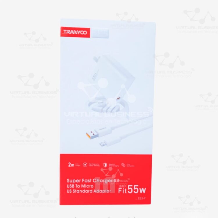 TRANYOO FIT 55W US3-V CARGADOR RÁPIDO
