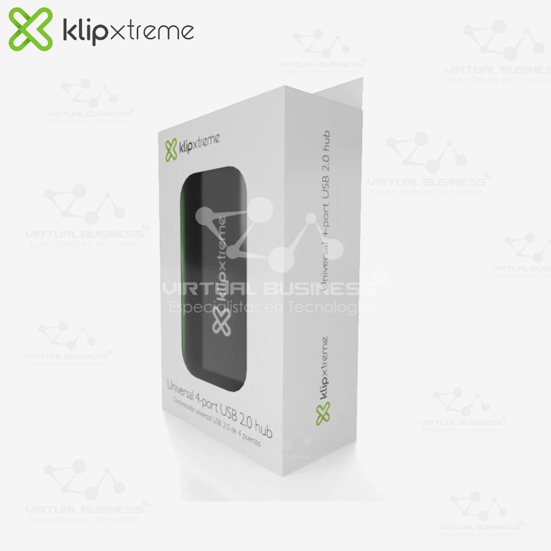 ADAPTADOR HUB USB 2.0 KLIP XTREME KUH-190B - Imagen 2