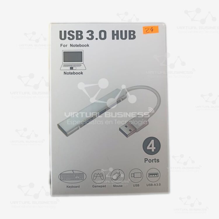 ADAPTADOR HUB USB 3.0 4 PUERTOS